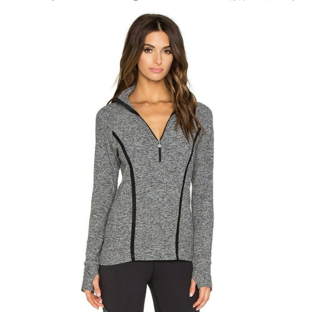 Beyond Yoga Lattice Half Zip Pullover Jacket